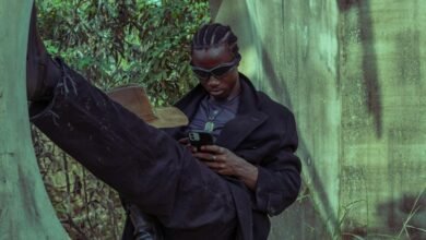 fashionable casual streetwear look